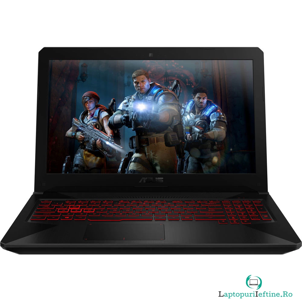 Laptop Gaming Asus TUF FX504GE-E4059, Intel Core i7-8750H, 8GB DDR4, HDD 1TB Hybrid FireCuda, nVIDIA GeForce GTX 1050Ti 4GB, Free DOS la 4,799.99 lei ron