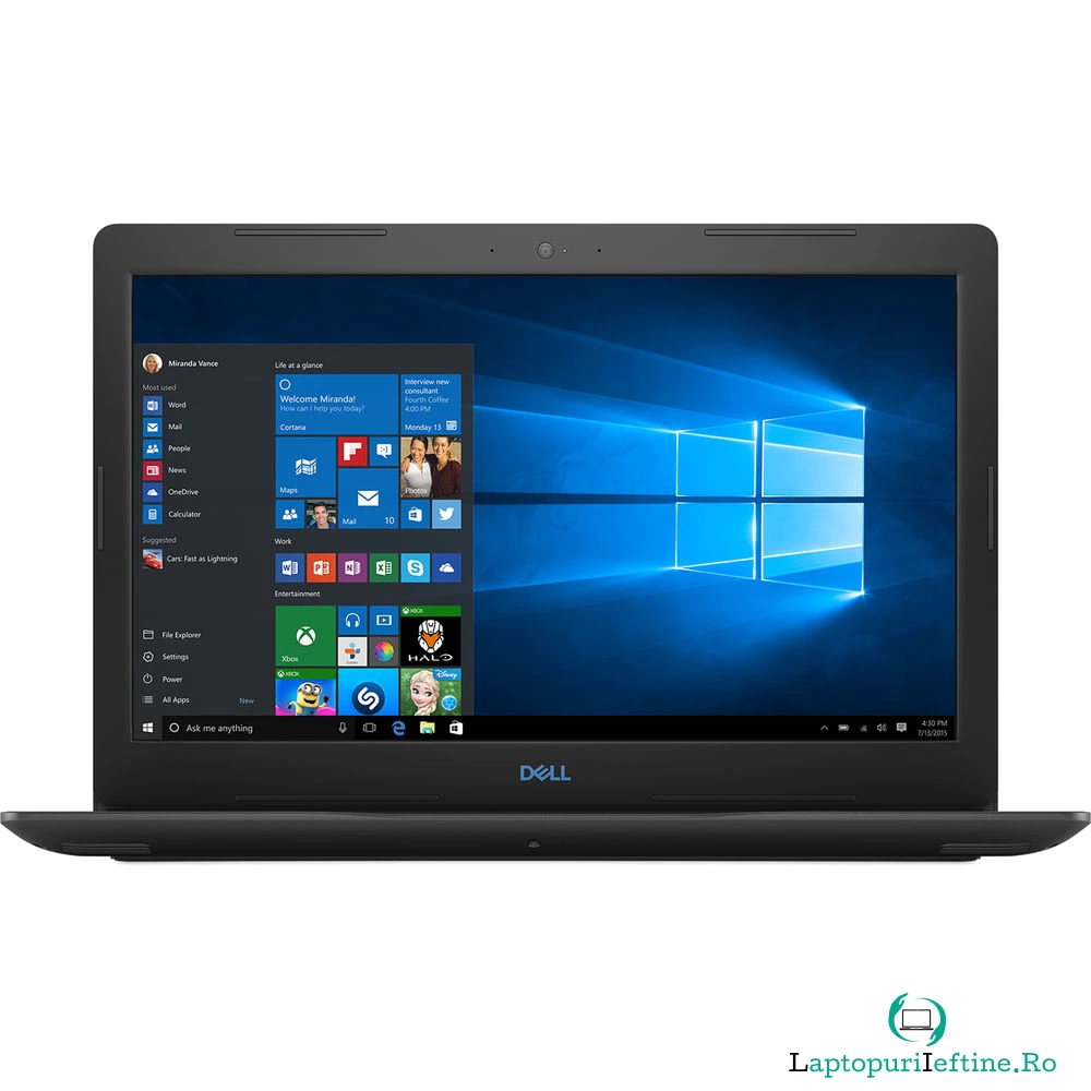 Laptop Gaming Dell Inspiron 3579 G3, Intel® Core&trade; i5-8300H, 8GB DDR4, HDD 1TB + 16GB (Intel Optane), nVIDIA GeForce GTX 1050 4GB, Windows 10 Home