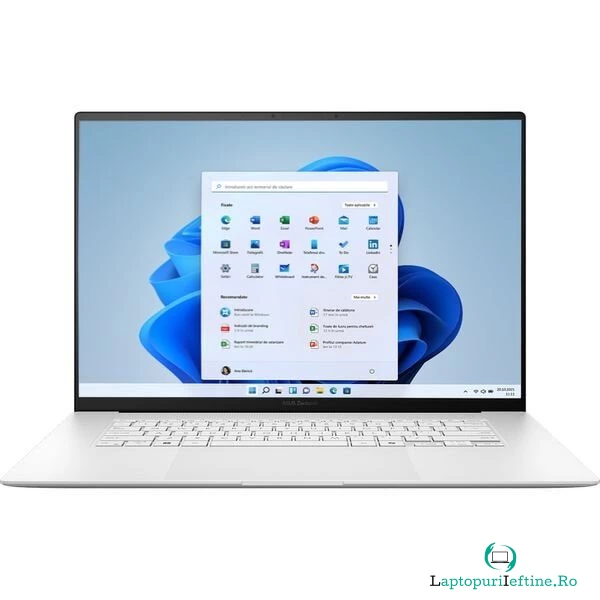 Asus Ultrabook ASUS 16'' Zenbook S 16 OLED UM5606WA, 3K 120Hz, Procesor AMD Ryzen™ AI 9 HX 370 (24M Cache, up to 5.10 GHz), 32GB LPDDR5X, 1TB SSD, AMD Radeon 890M, Win 11 Pro, Alb