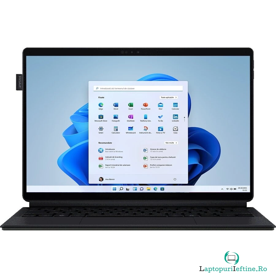 Asus Laptop Asus ProArt PZ13 HT5306QA-LX003X, Qualcomm Snapdragon X Plus X1P-42-100, 13.3 inch 3K Touch, 16GB RAM, 1TB SSD, Windows 11 Pro, Negru la 8,358.99 lei ron