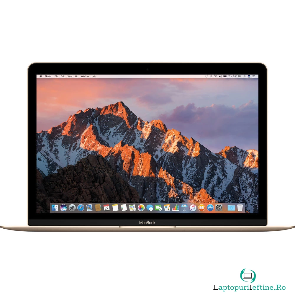Laptop Apple MacBook 12, Intel® Core&trade; i5, 8GB DDR3, SSD 512GB, Intel® HD Graphics, macOS Sierra, INT KB, Auriu