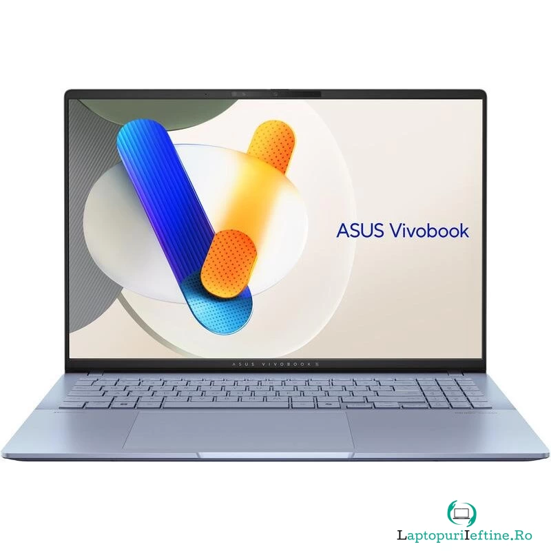 Asus Laptop Asus Vivobook S S5606MA, Intel Core Ultra 7 155H, 16 inch 3.2K, 16GB RAM, 1TB SSD, Windows 11 Home, Albastru