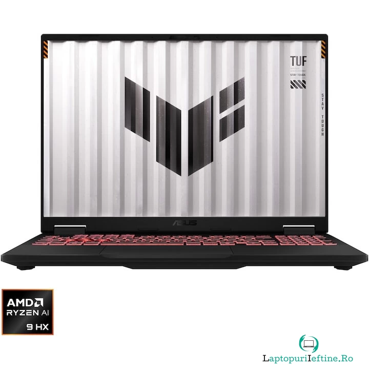 Asus Laptop Gaming, ASUS TUF A16, Ryzen AI9HX370 RTX4060, gri