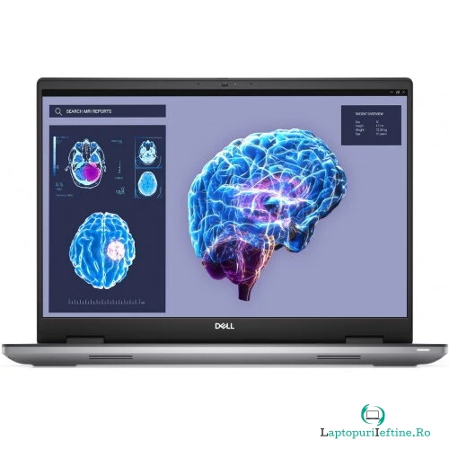 Dell Laptop Dell Precision 7680, 16 inch FHD+, Intel Core i7-13850HX, 32GB RAM, 1TB SSD, nVidia RTX 3500 12GB, Windows 11 Pro, Gri