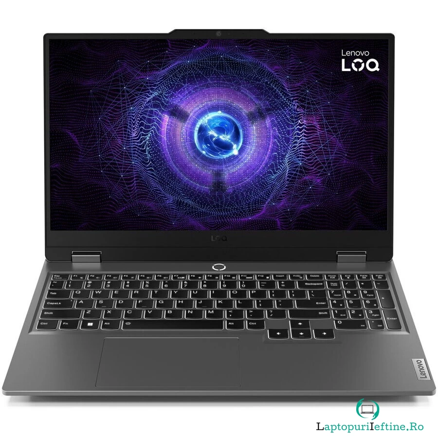 Lenovo Laptop Gaming Lenovo LOQ, Intel Core i5-12450HX, 15.6 inch FHD, 16GB RAM, 512GB SSD, nVidia RTX 4050 6GB, Free DOS, Gri la 4,346.99 lei ron