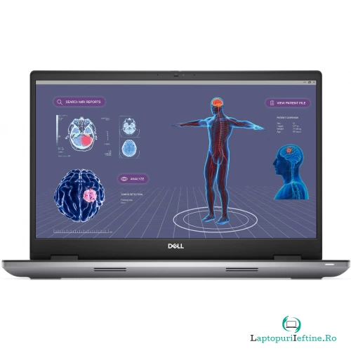 Dell Laptop Dell Precision 7780, 17 inch FHD, Intel Core i9-13950HX, 32GB RAM, 1TB SSD, nVidia RTX 3500 12GB, Windows 11 Pro, Gri