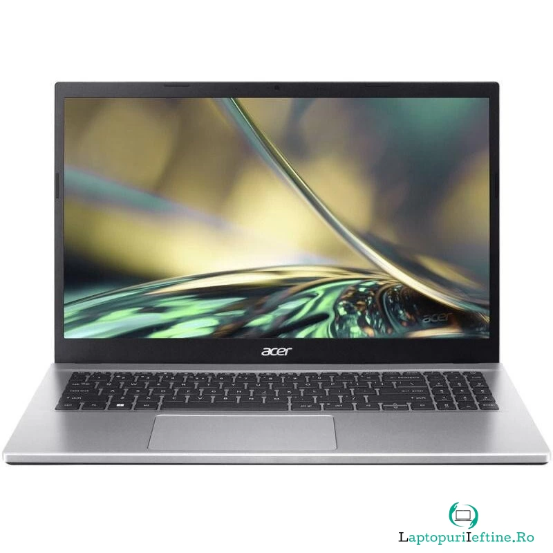 Acer Laptop Acer Aspire 3 A315-59, Intel Core i7-1255U, 15.6 inch FHD, 16GB RAM, 512GB SSD, Free DOS, Argintiu la 2,892.99 lei ron