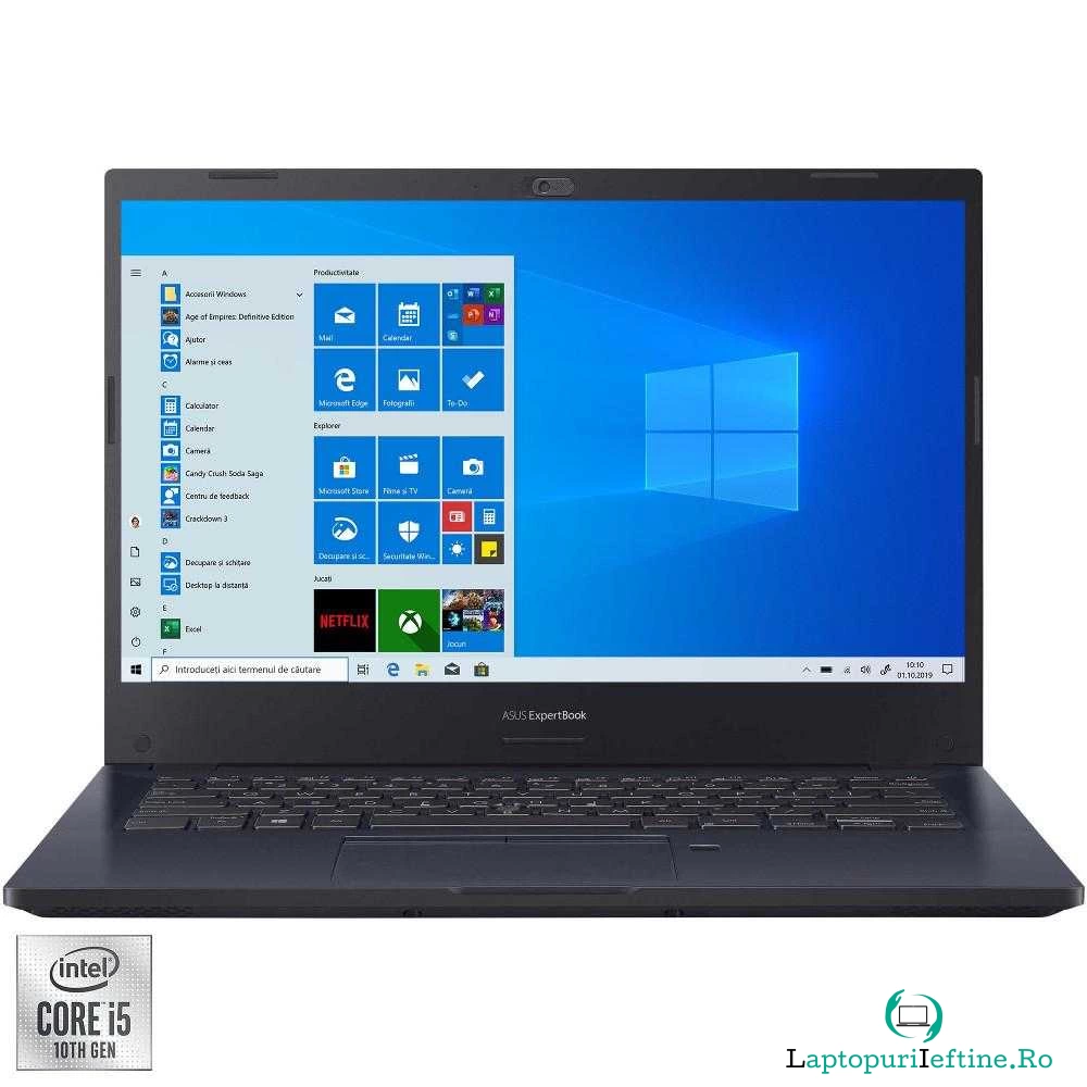 Laptop Business Asus ExpertBook P P2451FA-EB0181R, Intel&#174; Core&trade; i5-10210U, 8GB DDR4, SSD 256GB, Intel&#174; UHD Graphics, Windows 10 Pro la 4,749.99 lei ron