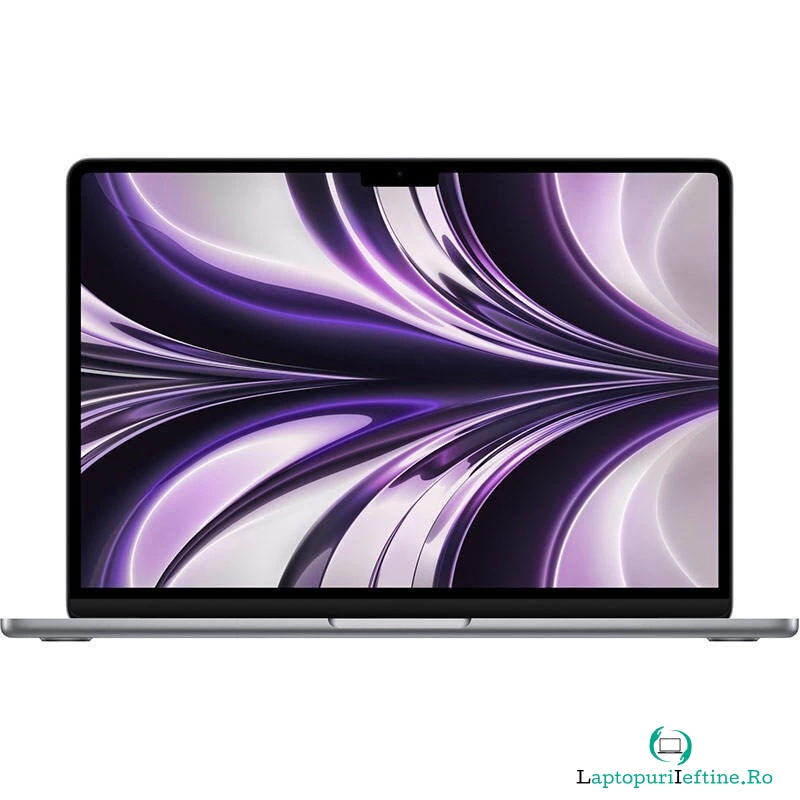 Apple Laptop Apple MacBook Air 2022, 13.3 inch, Apple M2, 8Core CPU 8Core GPU, 8GB RAM, 256GB SSD, macOS, Gri la 4,849.00 lei ron