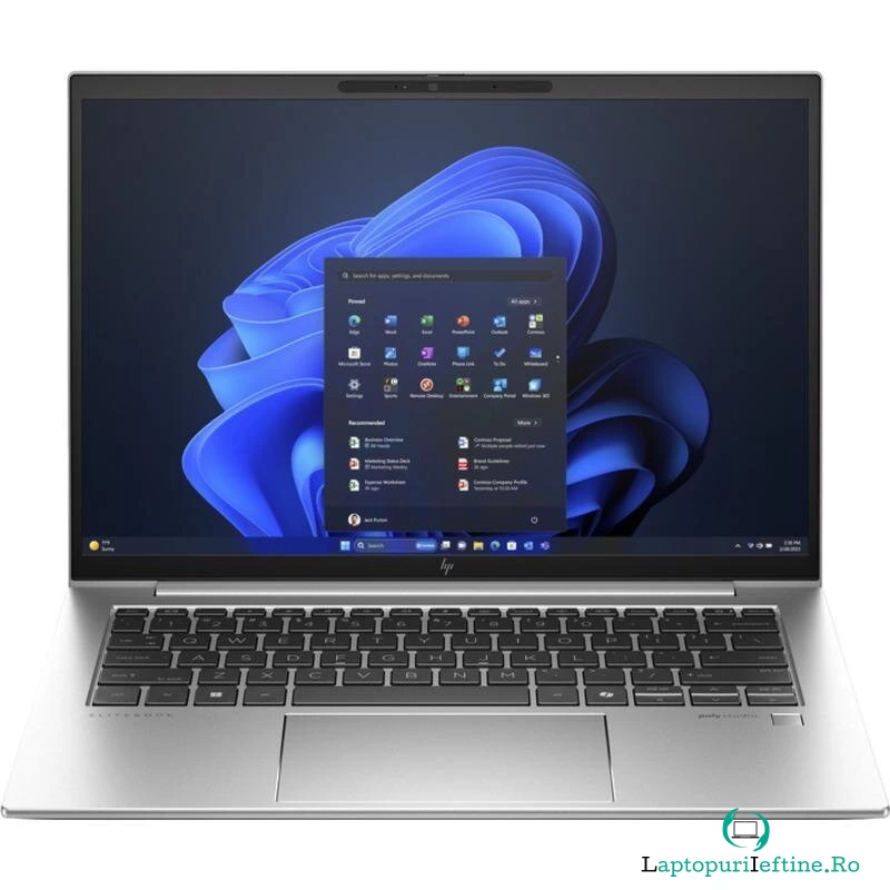 HP Laptop HP 840 G11, Intel Core Ultra 5 125U, 14 inch WUXGA, 16GB RAM, 512GB SSD, Windows 11 Pro, Argintiu