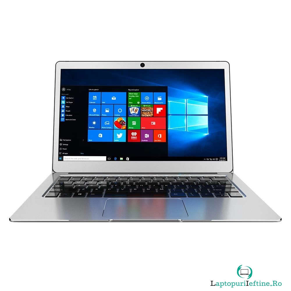 Laptop nJoy Aerial, Intel® Celeron® N3350, 4GB DDR3, eMMC 32GB, Intel® HD Graphics, Windows 10 Home, Argintiu